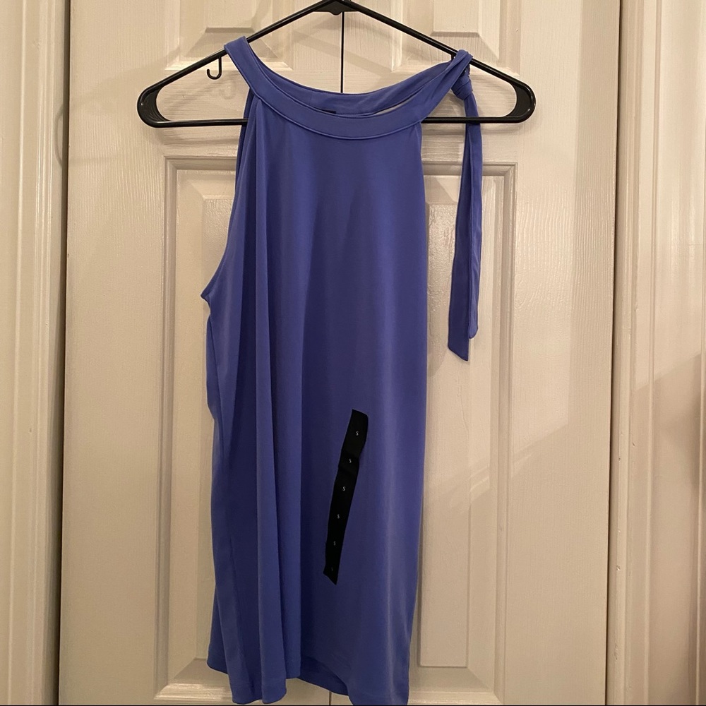Navy Banana Republic Tie Tank